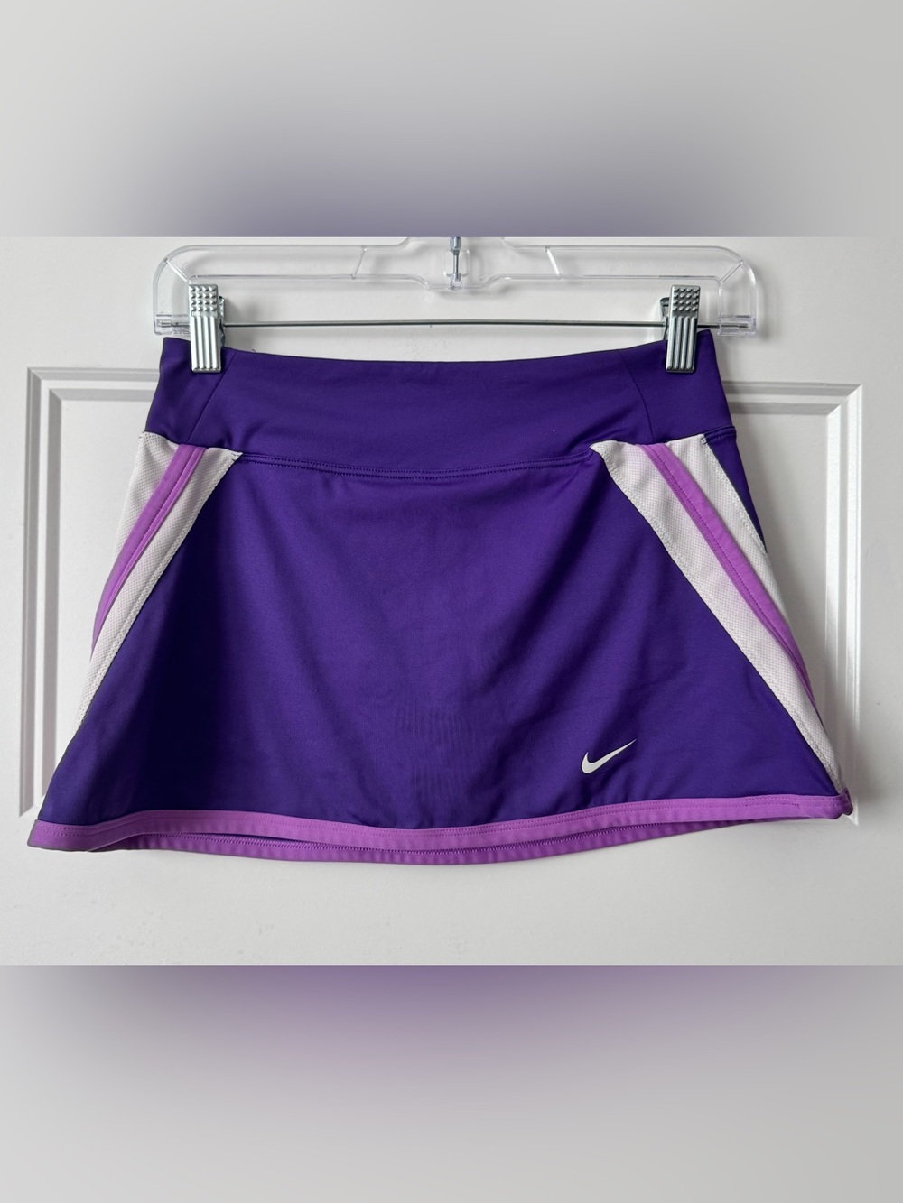 Nike Dri-FIT Purple Athletic Tennis Skort Built In Shorts Medium Running Golf